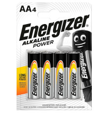 Батарейка Energizer "Industrial" AA (LR6) алкалиновая 4 шт\упак