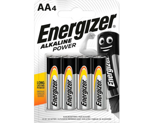 Батарейка Energizer "Industrial" AA (LR6) алкалиновая 4 шт\упак