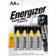 Батарейка Energizer "Industrial" AA (LR6) алкалиновая 4 шт\упак