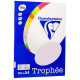 Бумага цветная Clairefontaine "Trophée" А4, 80г/м2, 100л. пастель сирень