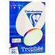 Бумага цветная Clairefontaine "Trophée" А4, 80г/м2, 100л. пастель зеленый