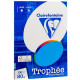 Бумага цветная Clairefontaine "Trophée" А4, 80г/м2, 100л. интенсив синий