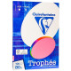 Бумага цветная Clairefontaine "Trophée" А4, 80г/м2, 100л. интенсив розовый