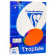 Бумага цветная Clairefontaine "Trophée" А4, 80г/м2, 100л. интенсив оранжевый