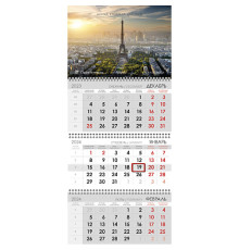 Календарь настенный "Maped" на 3-х спиралях на 2024 год. Праздники РБ