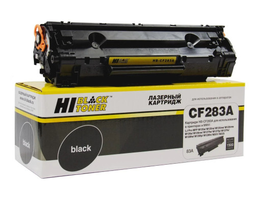 Картридж Hi-Black 83A/ CF283A, 1500 стр.