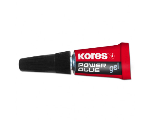 Супер-клей "Kores Powerglue GEL" 3*1гр.