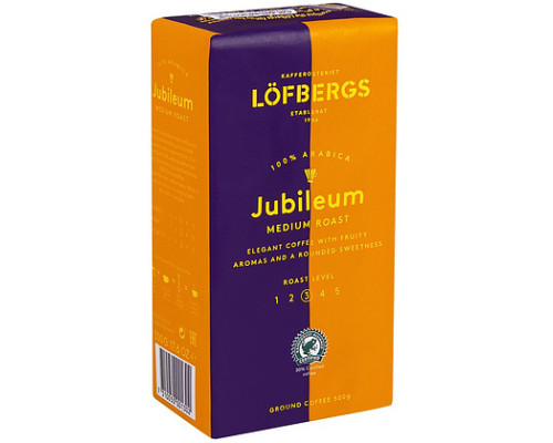 Кофе молотый "Lofbergs" Jubileum 500 гр