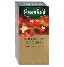 Чай черный "Greenfield" Wildberry Rooibos 25 пак.