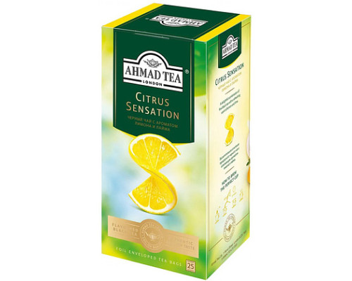 Чай черный "Ahmad Tea" Citrus Sensation 25 пак.