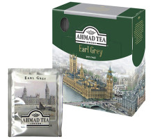 Чай черный "Ahmad Tea" Earl Grey 100 пак.