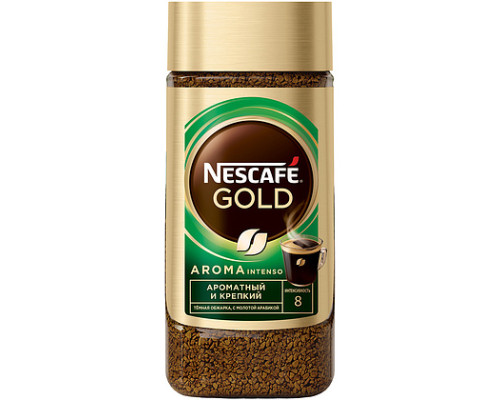 Кофе растворимый NESCAFE Gold Aroma Intenso 170 гр