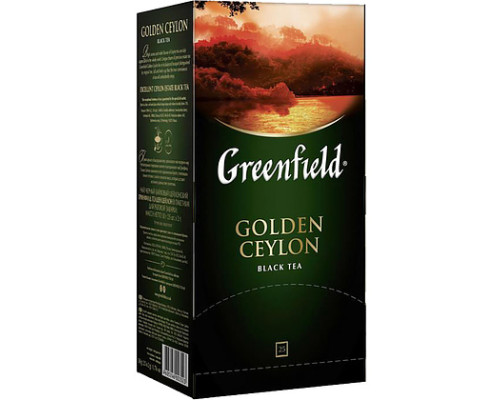 Чай черный "Greenfield" Golden Ceylon 25 пак.