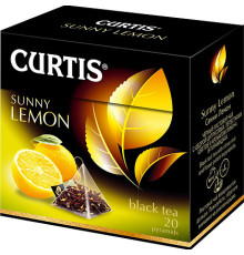 Чай черный "Curtis" Sunny Lemon 20 пирамидок