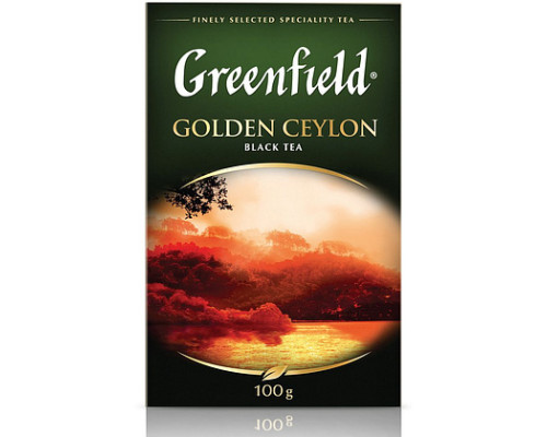 Чай черный байховый "Greenfield" Golden Ceylon 100 гр