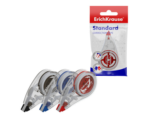 Корректирующая лента ErichKrause EasyMask, 5мм х 7м, ассорти