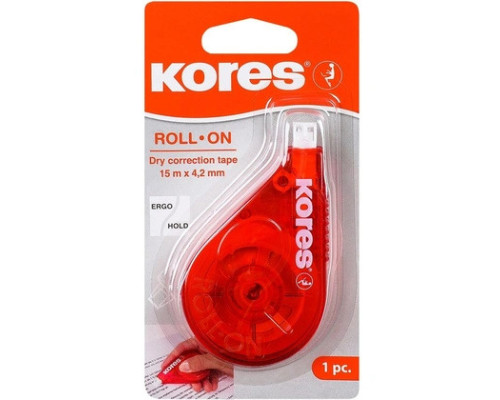 Корректирующая лента Kores Roll-On, 4,2мм*15м