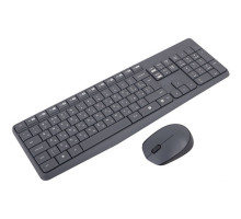 Комплект беспроводной клавиатура+мышь MK235 Logitech