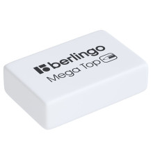 Ластик Berlingo "Mega Top", прямоугольный, натуральный каучук, 32*18*8мм