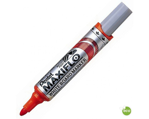 Маркер для белых досок и флипчартов Pentel "MAXIFLO" красный