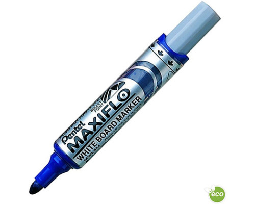 Маркер для белых досок и флипчартов Pentel "MAXIFLO" синий