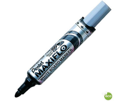 Маркер для белых досок и флипчартов Pentel "MAXIFLO" черный