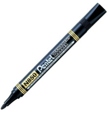 Маркер перманентный Pentel N850 черный, пулевидный, 4.2мм