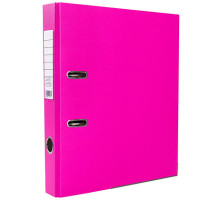 Папка-регистратор OfficeStyle 50мм ПВХ ЭКО розовый