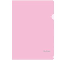 Папка-уголок Berlingo "Starlight", А4, 180мкм, прозрачная розовая