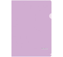 Папка-уголок Berlingo "Starlight", А4, 180мкм, прозрачная фиолетовая
