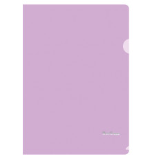 Папка-уголок Berlingo "Starlight", А4, 180мкм, прозрачная фиолетовая