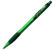Ручка шариковая автоматическая Senator "BP10" зеленая, 0,7мм