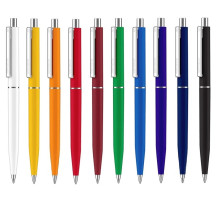 Ручка шариковая автоматическая Senator "Point" X20" синяя, 1,0мм, корпус ассорти