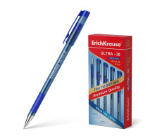 Ручка шариковая ErichKrause ULTRA-30 Stick&Grip Original 0.7, Ultra Glide Technology, цвет чернил синий