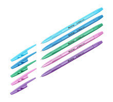 Ручка шариковая Berlingo "Tribase Pastel" синяя, 0,7мм, корпус ассорти