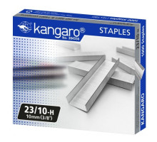 Скобы для степлера №23/10 Kangaro сталь 1000 шт