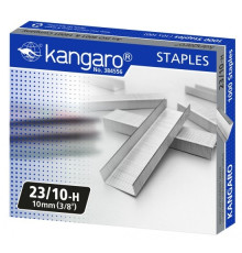 Скобы для степлера №23/10 Kangaro сталь 1000 шт